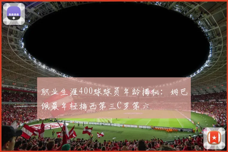 职业生涯400球球员年龄揭秘：姆巴佩最年轻梅西第三C罗第六